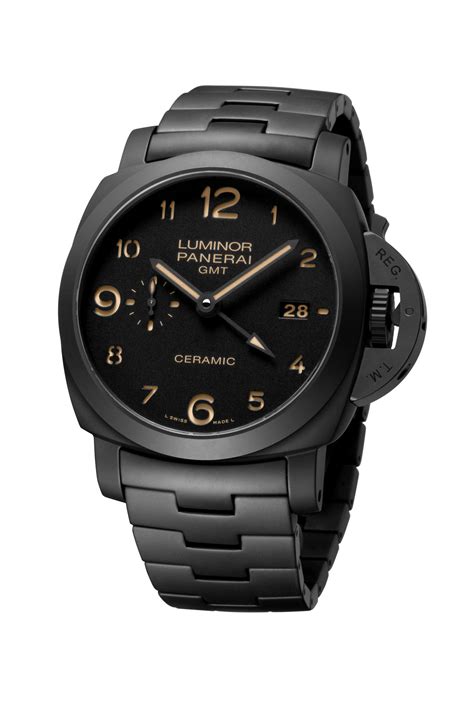 how to change time on panerai luminor|luminor panerai gmt ceramic price.